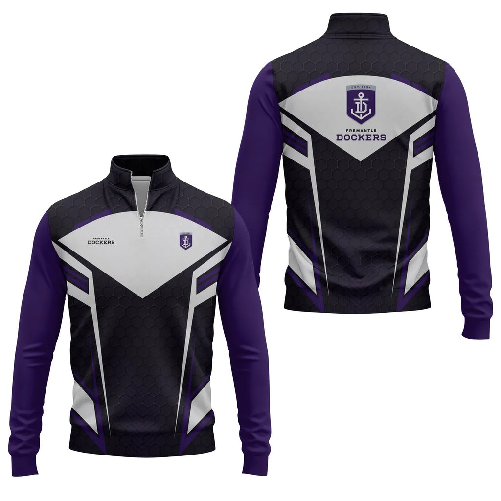 Fremantle Dockers Quarter-zip Pullover SC033