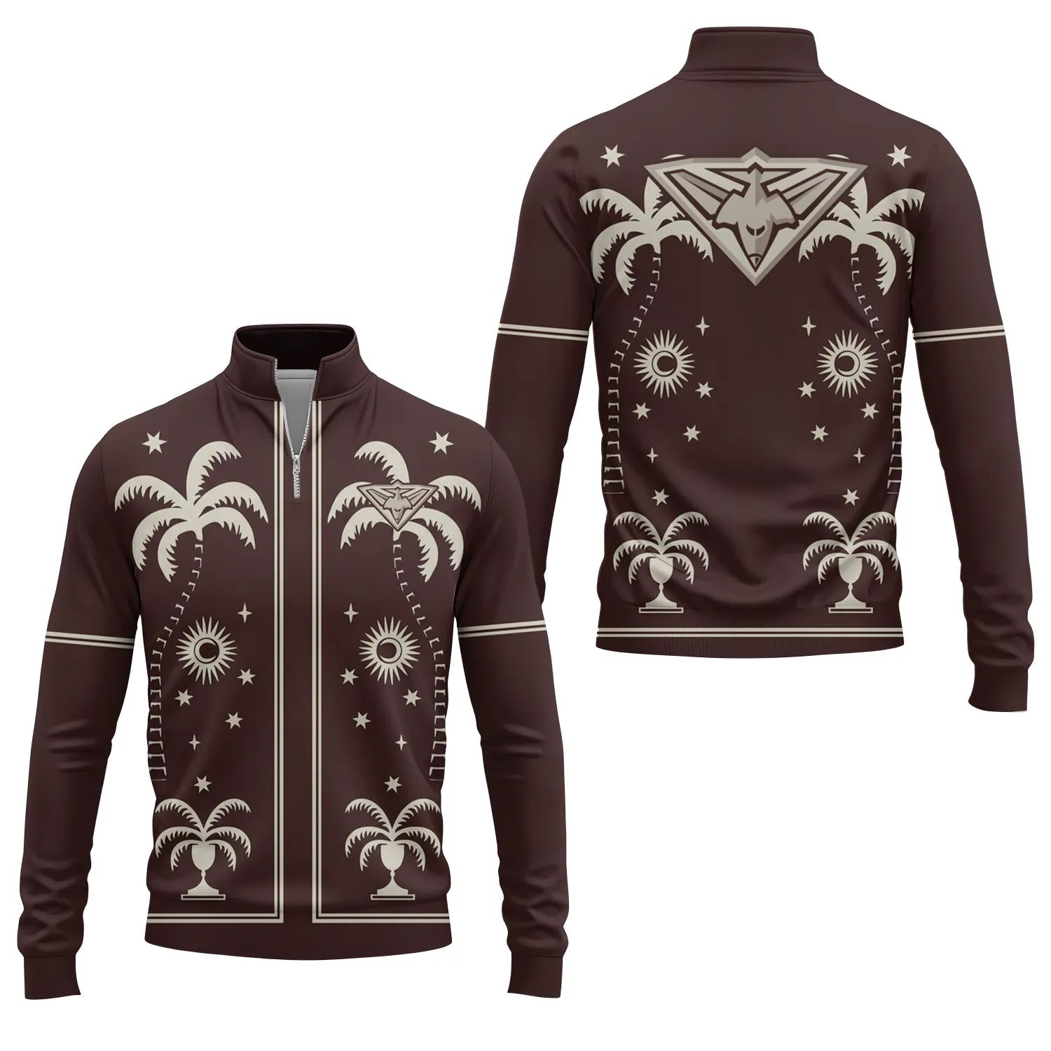 Essendon Bombers Quarter-zip Pullover SHW066