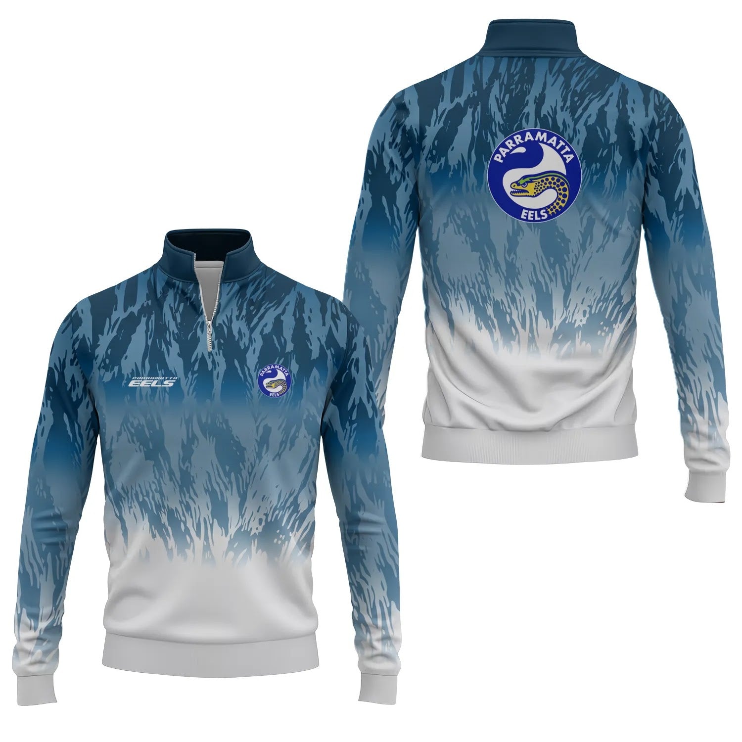 Parramatta Eels Quarter-zip Pullover SC069