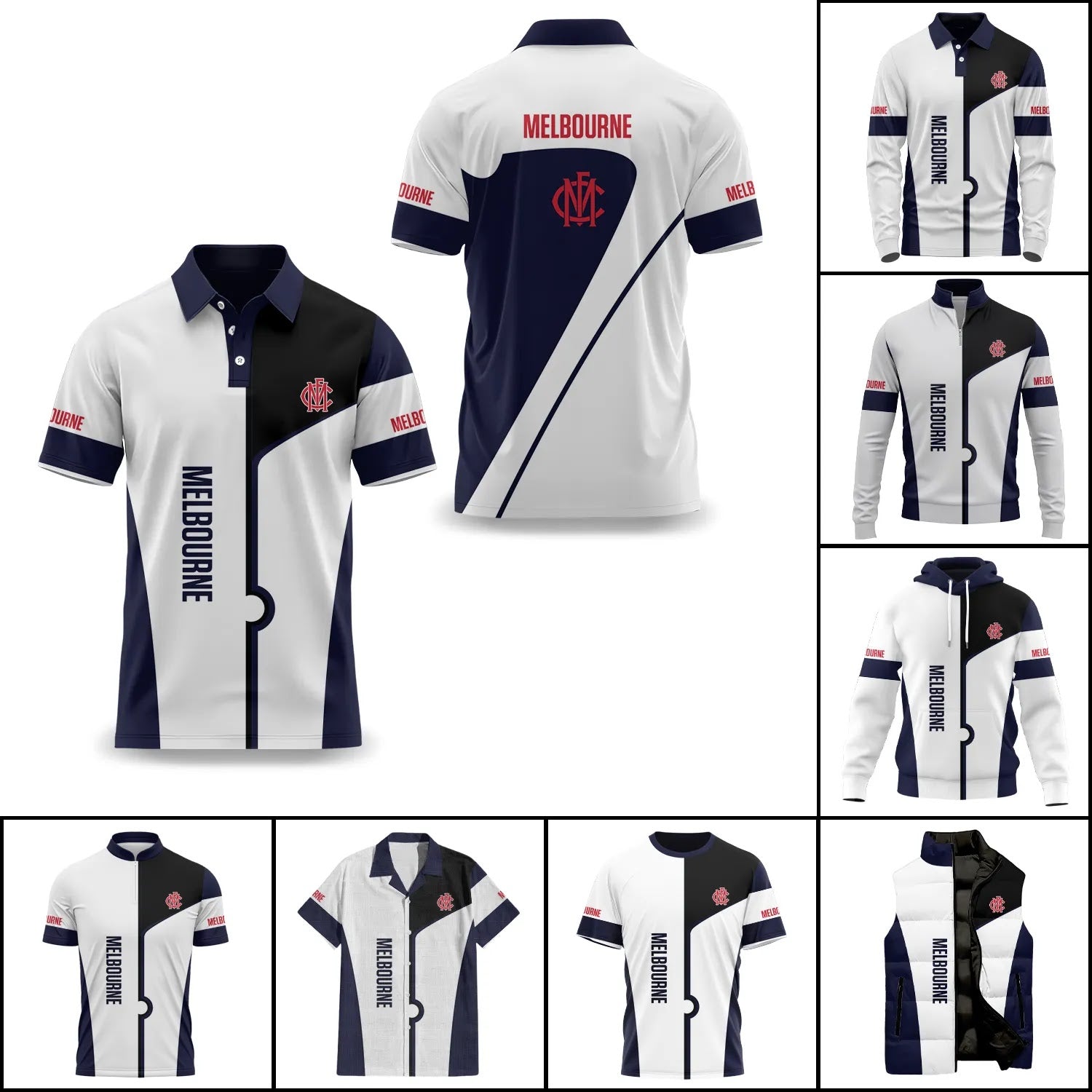 Melbourne Demons Apparels SC010