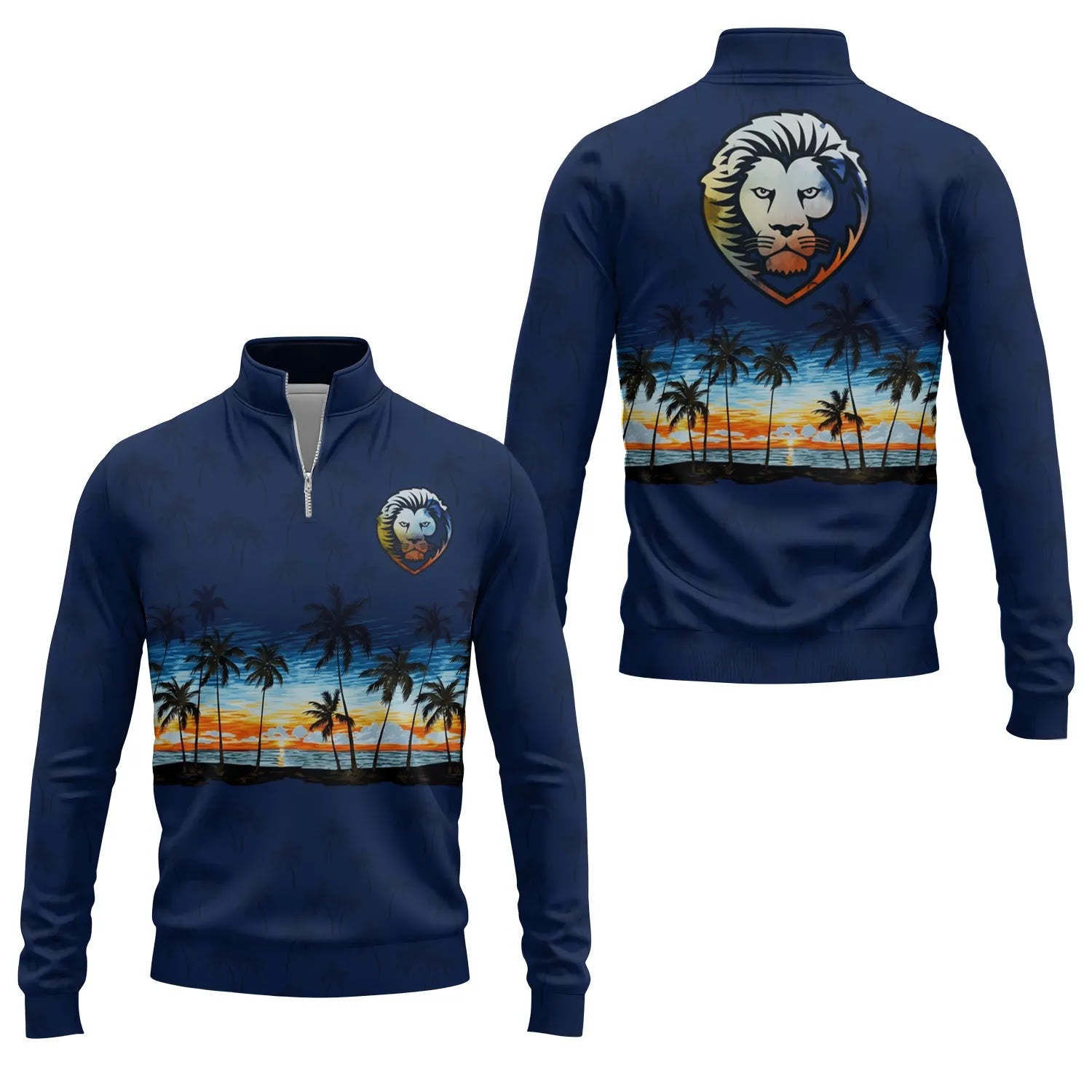 Brisbane Lions Quarter-zip Pullover SHW017