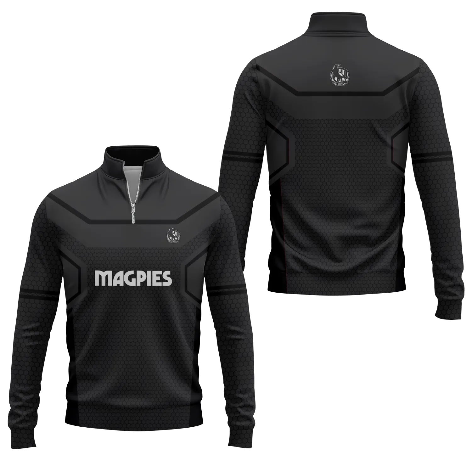 Collingwood Magpies Quarter-zip Pullover SC052