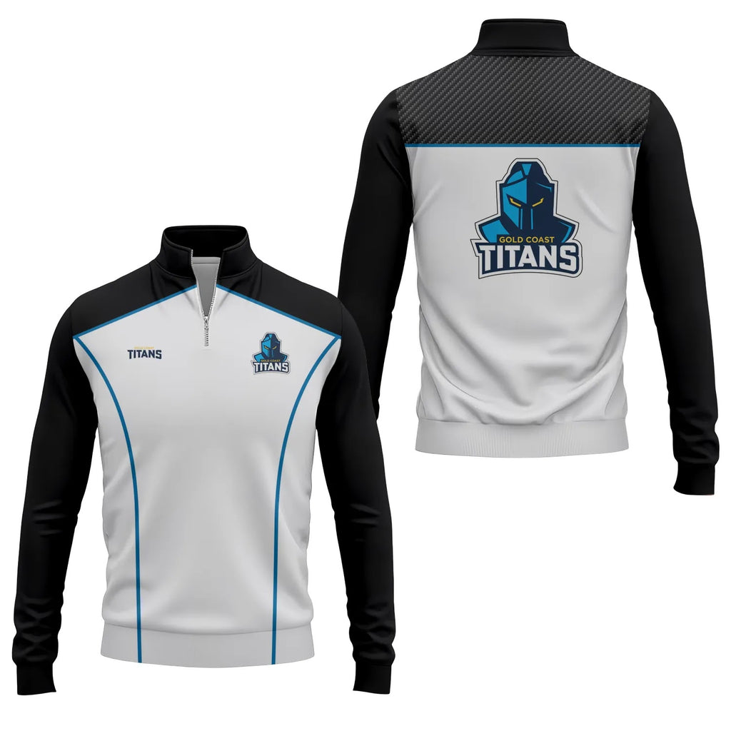 Gold Coast Titans Quarter-zip Pullover SC011