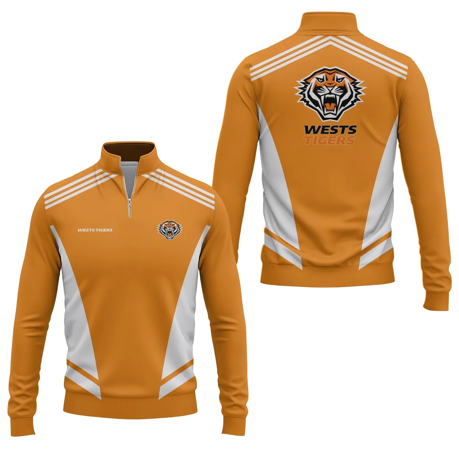 Wests Tigers Quarter-zip Pullover SC092