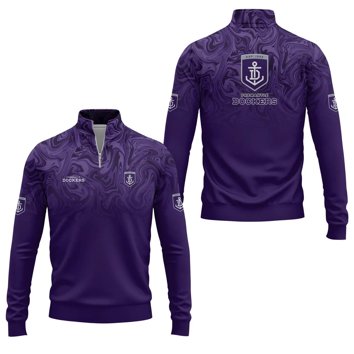 Fremantle Dockers Quarter-zip Pullover SC091