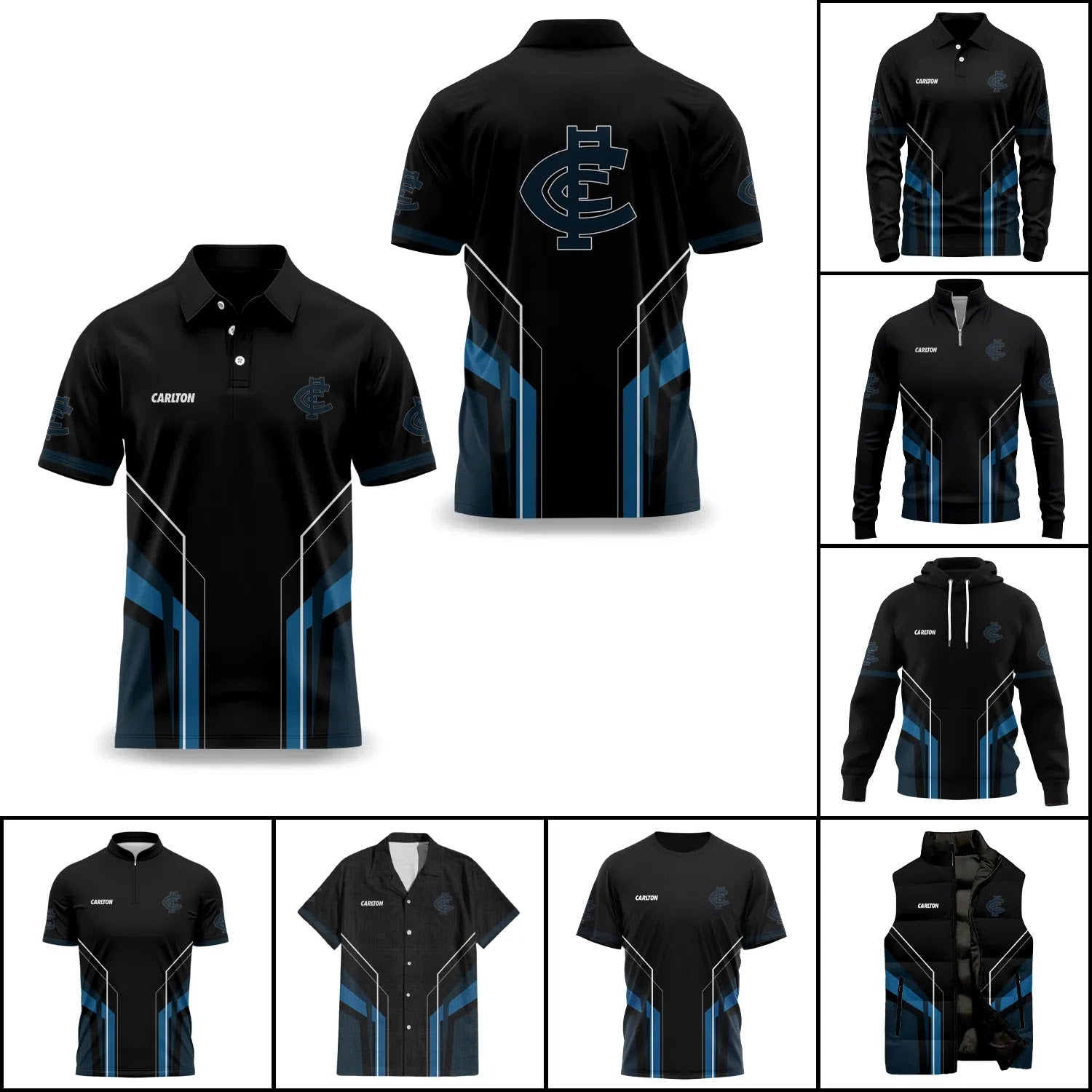 Carlton Blues Apparels SC023