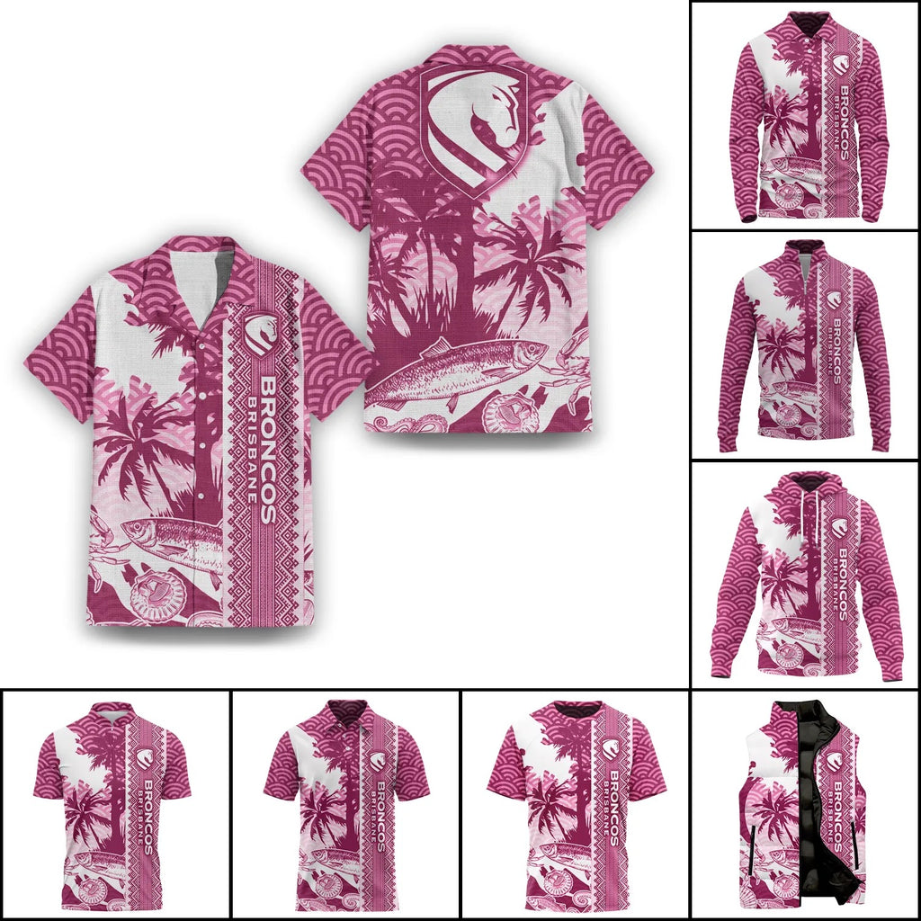 Brisbane Broncos Apparels SHW038