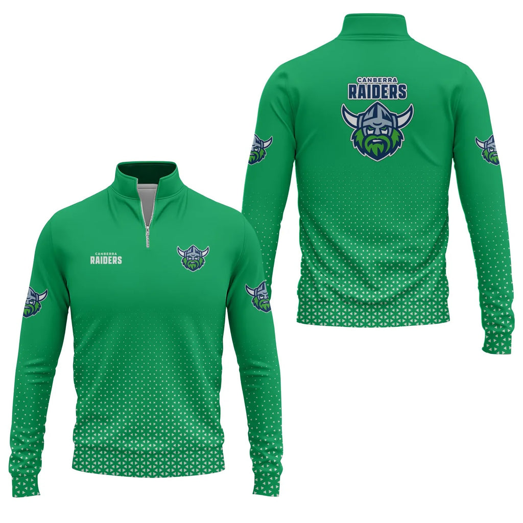Canberra Raiders Quarter-zip Pullover SC003