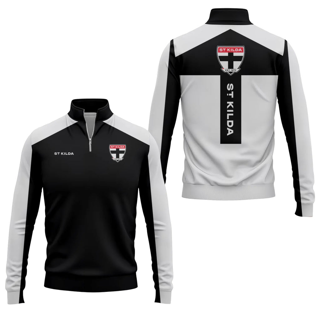 St Kilda Saints Quarter-zip Pullover SC008