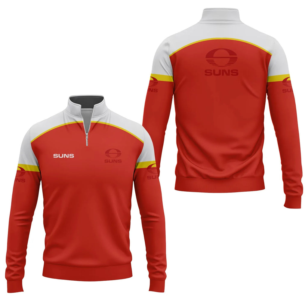 Gold Coast Suns Quarter-zip Pullover SC087