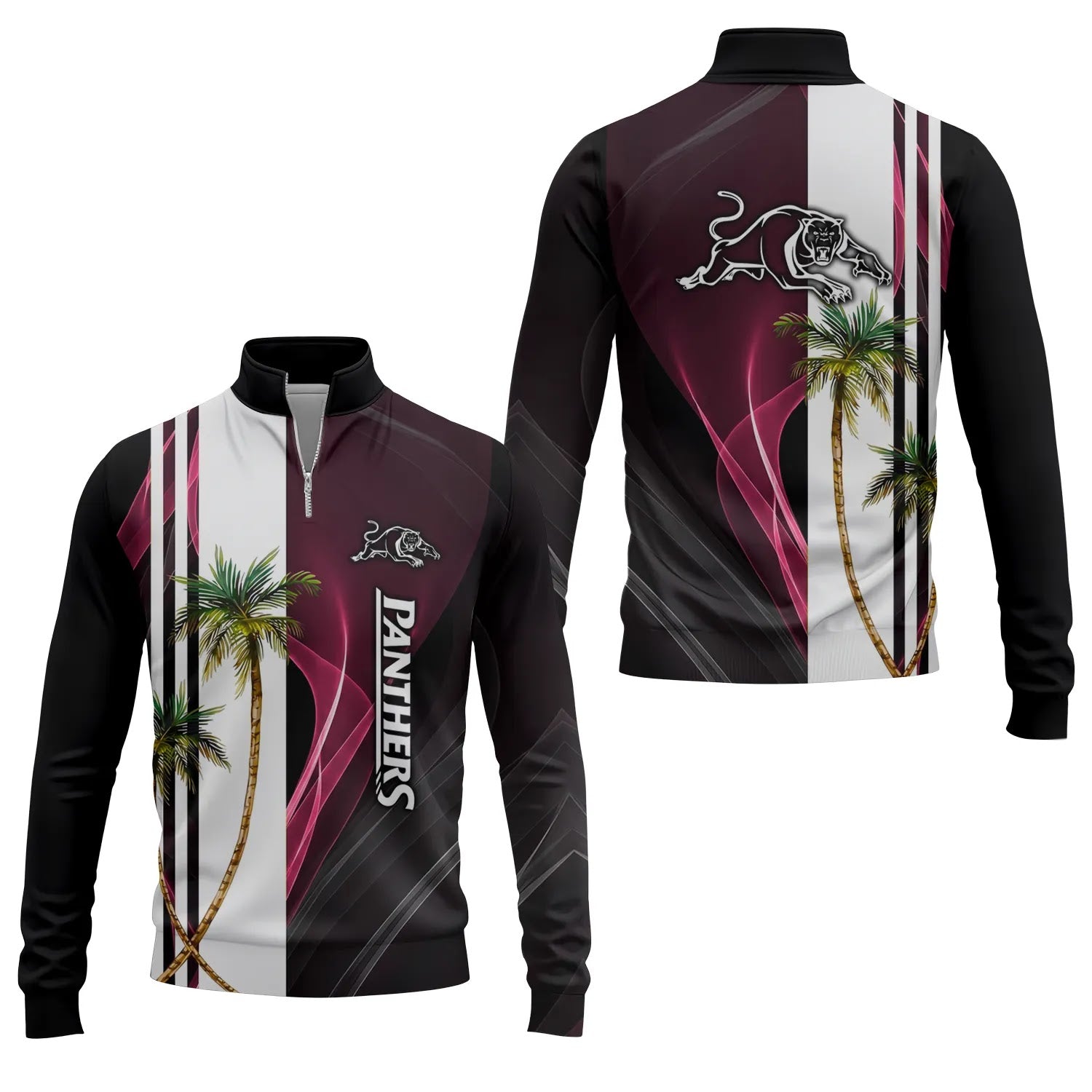 Penrith Panthers Quarter-zip Pullover SHW036