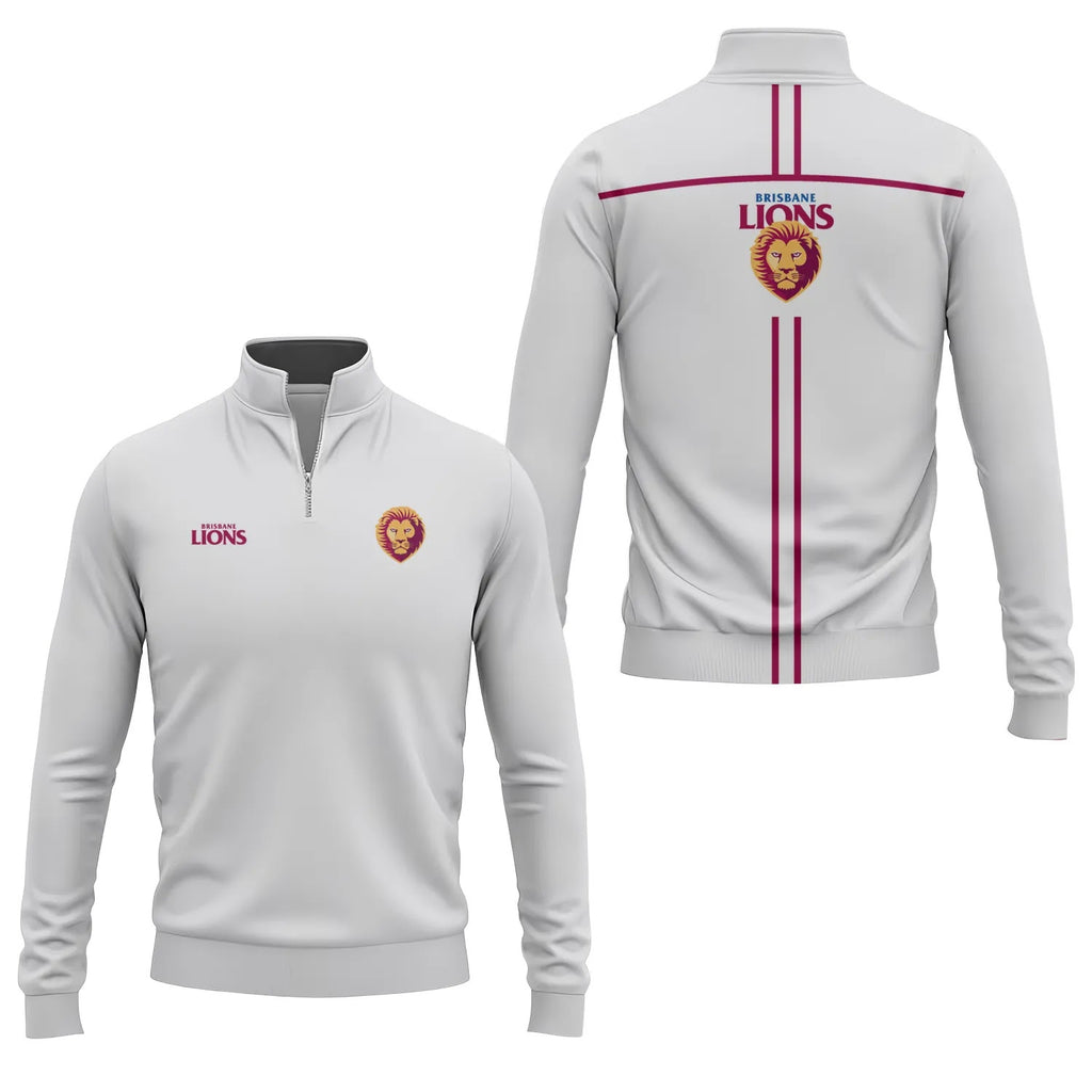 Brisbane Lions Quarter-zip Pullover SC018
