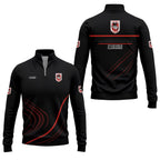 St George Illawarra Dragons Quarter-zip Pullover SC024