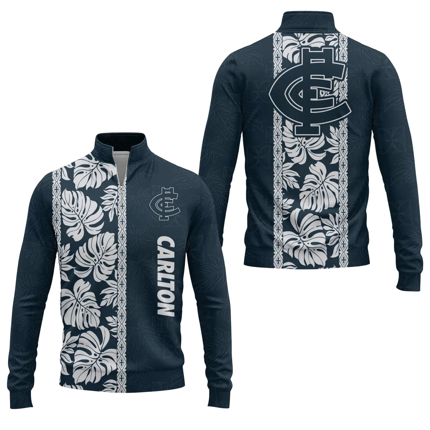 Carlton Blues Quarter-zip Pullover SHW046