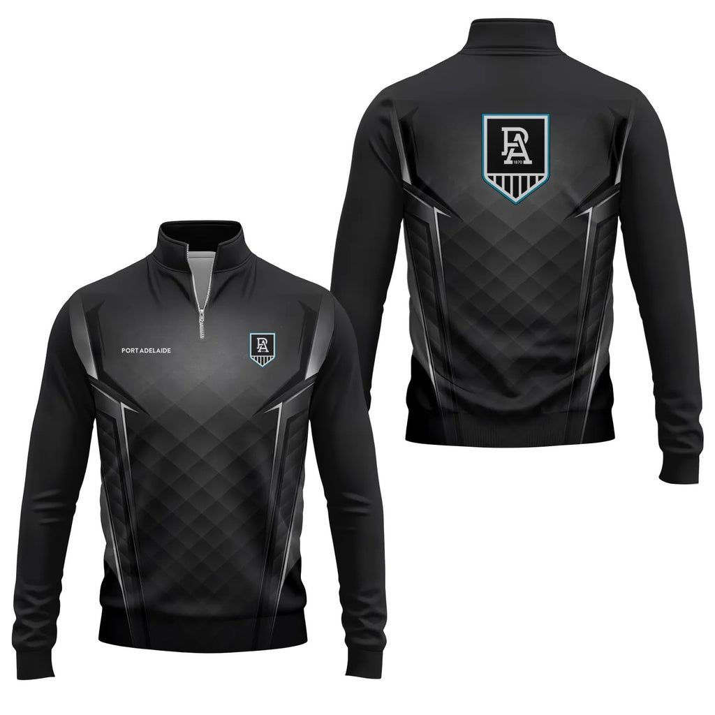 Port Adelaide Power Quarter-zip Pullover SC074