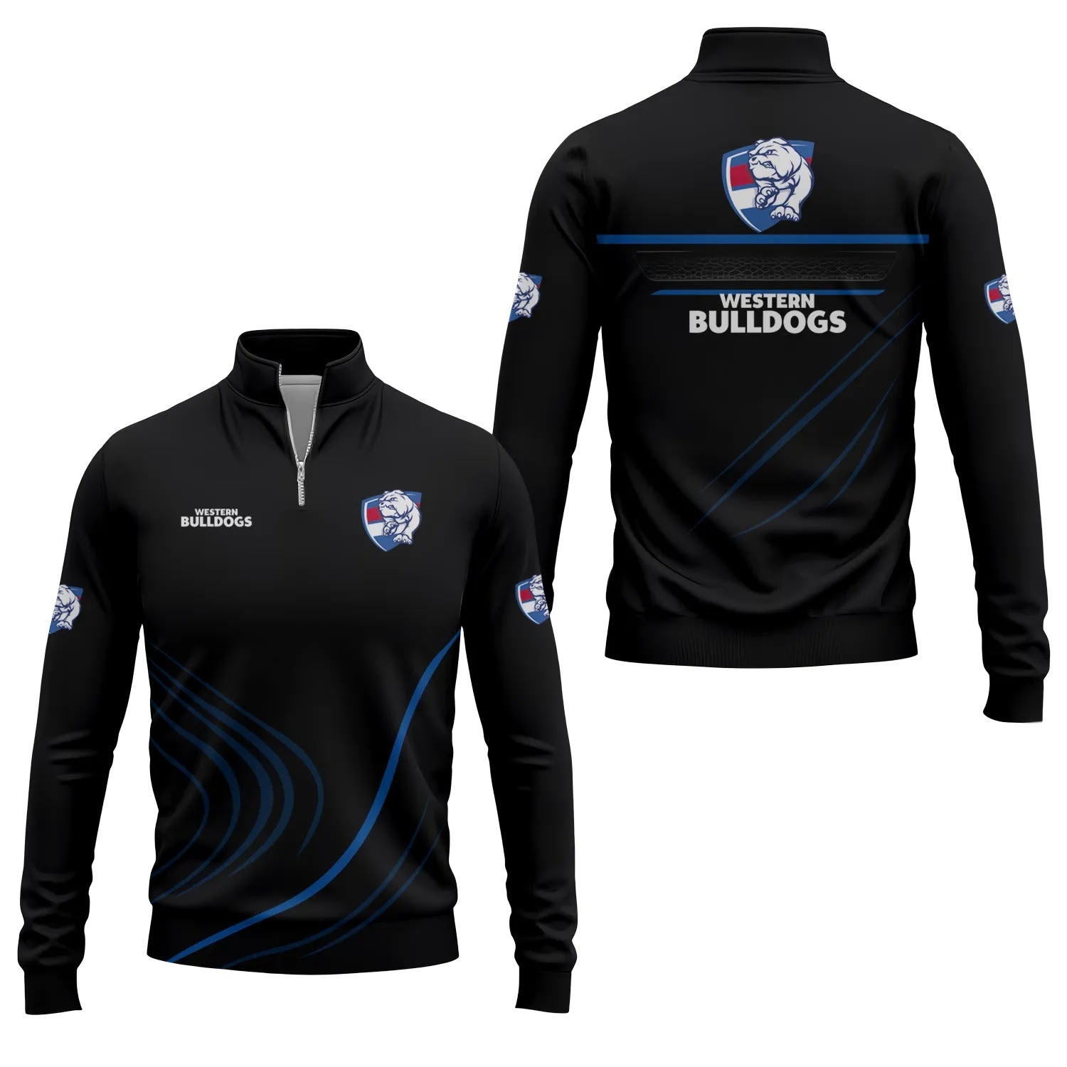 Western Bulldogs Quarter-zip Pullover SC024
