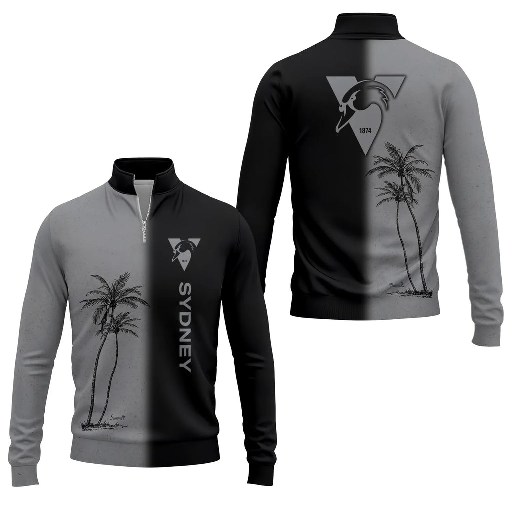 Sydney Swans Quarter-zip Pullover SHW037