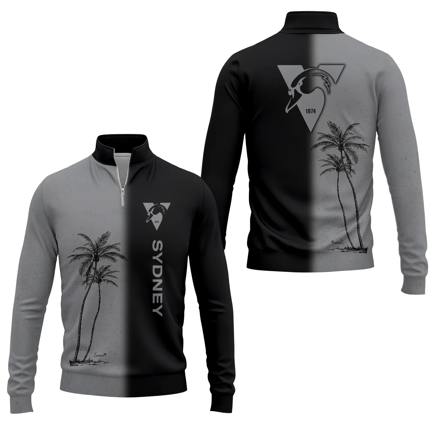 Sydney Swans Quarter-zip Pullover SHW037