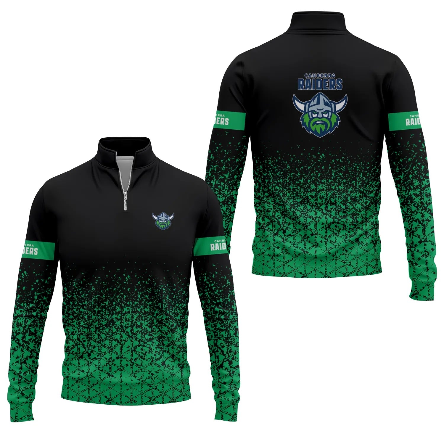Canberra Raiders Quarter-zip Pullover SC096