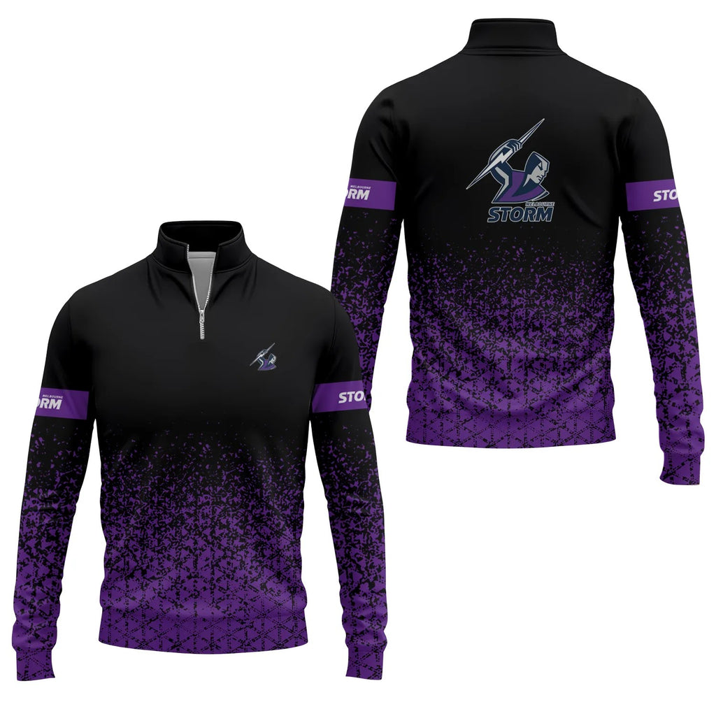 Melbourne Storm Quarter-zip Pullover SC096