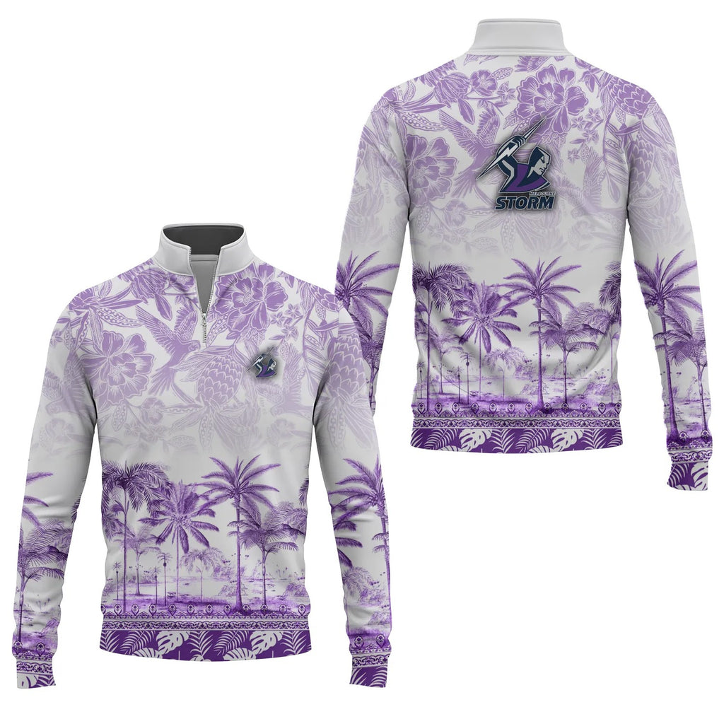 Melbourne Storm Quarter-zip Pullover SC045