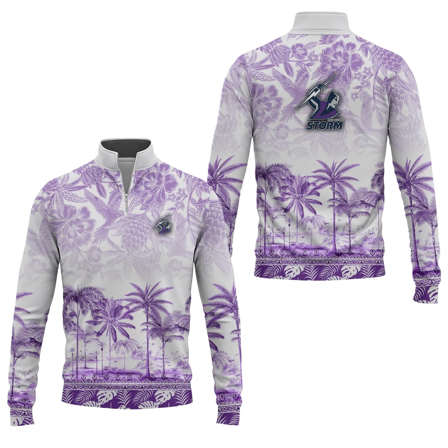 Melbourne Storm Quarter-zip Pullover SC045