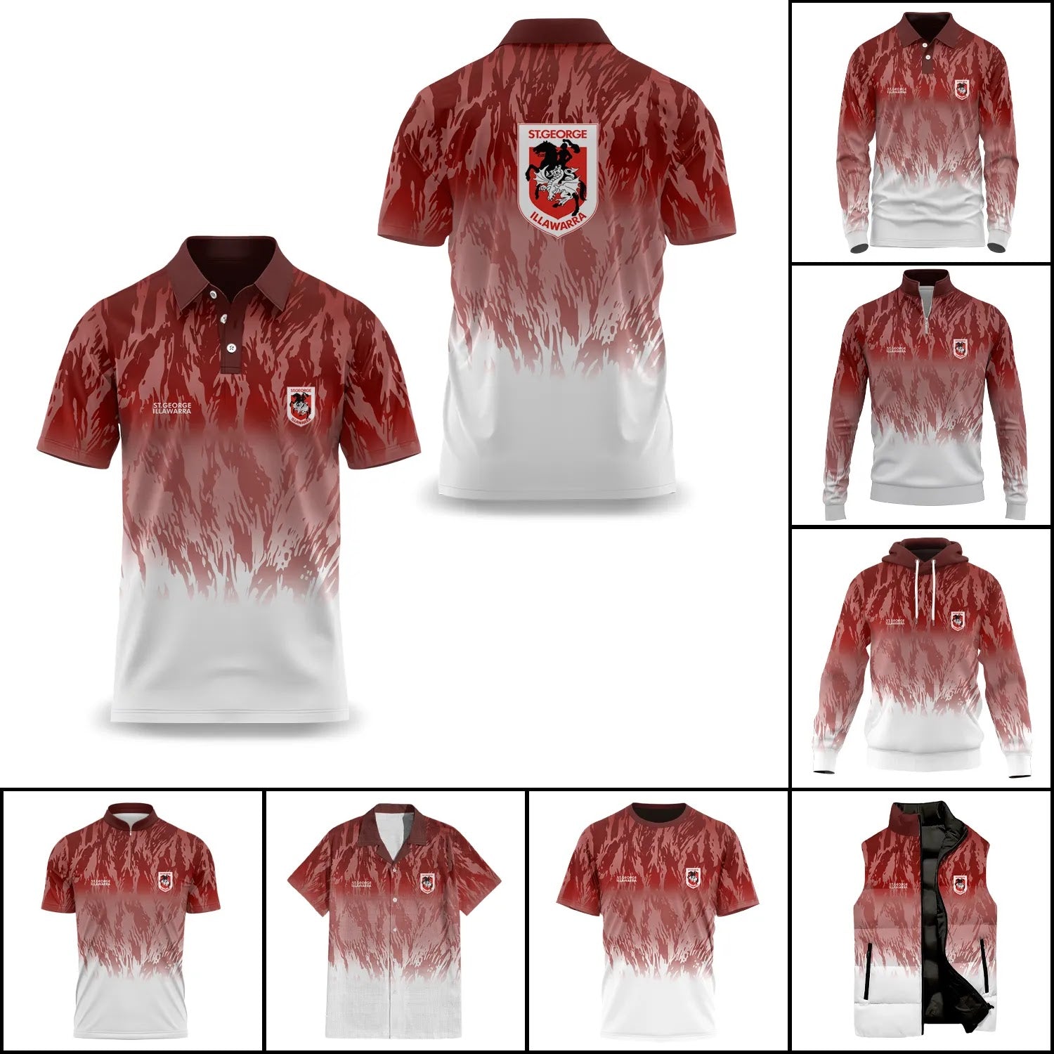 St George Illawarra Dragons Apparels SC069