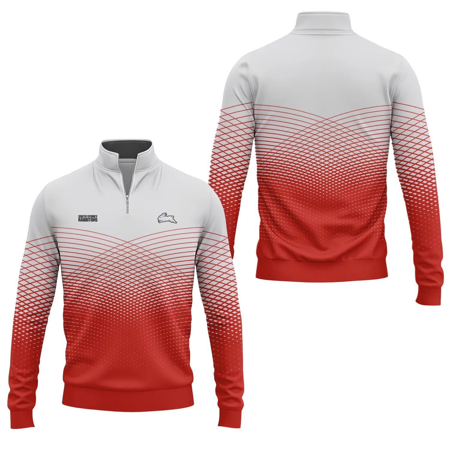 South Sydney Rabbitohs Quarter-zip Pullover SC109