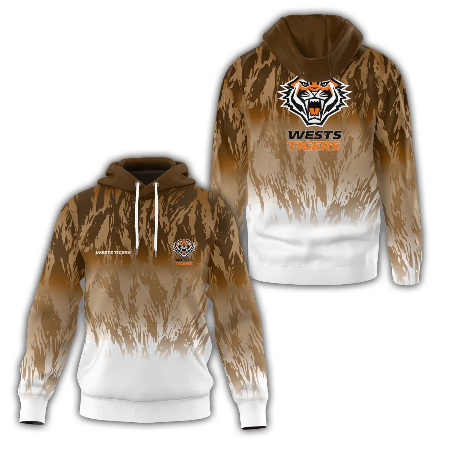 Wests Tigers Hoodie SC069