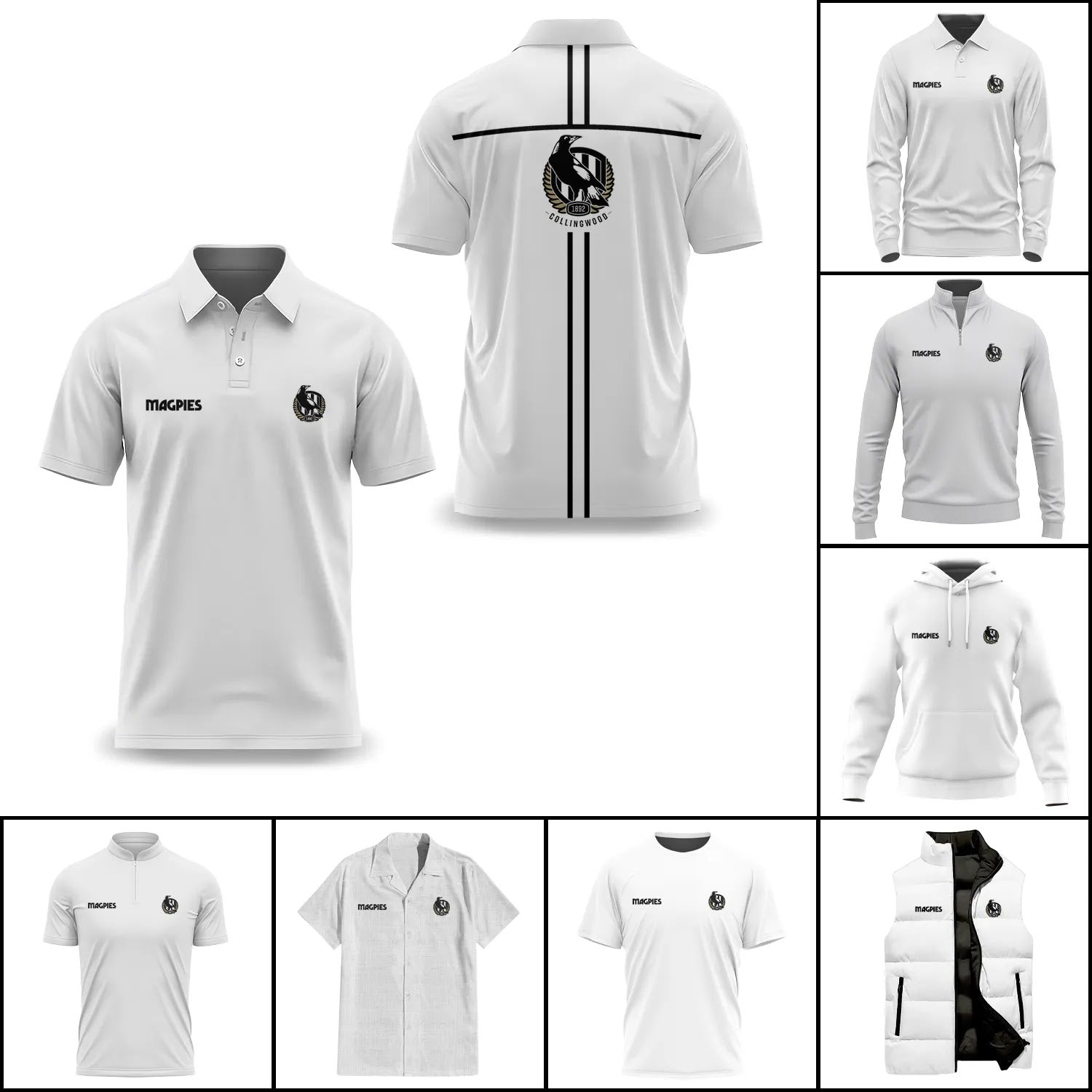 Collingwood Magpies Apparels SC018