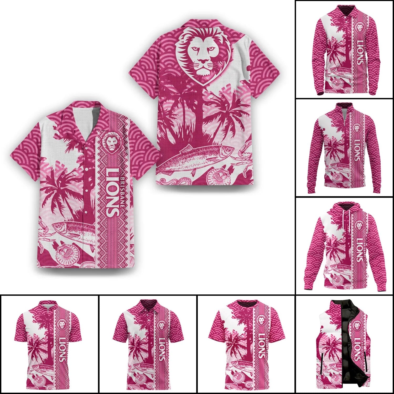 Brisbane Lions Apparels SHW038