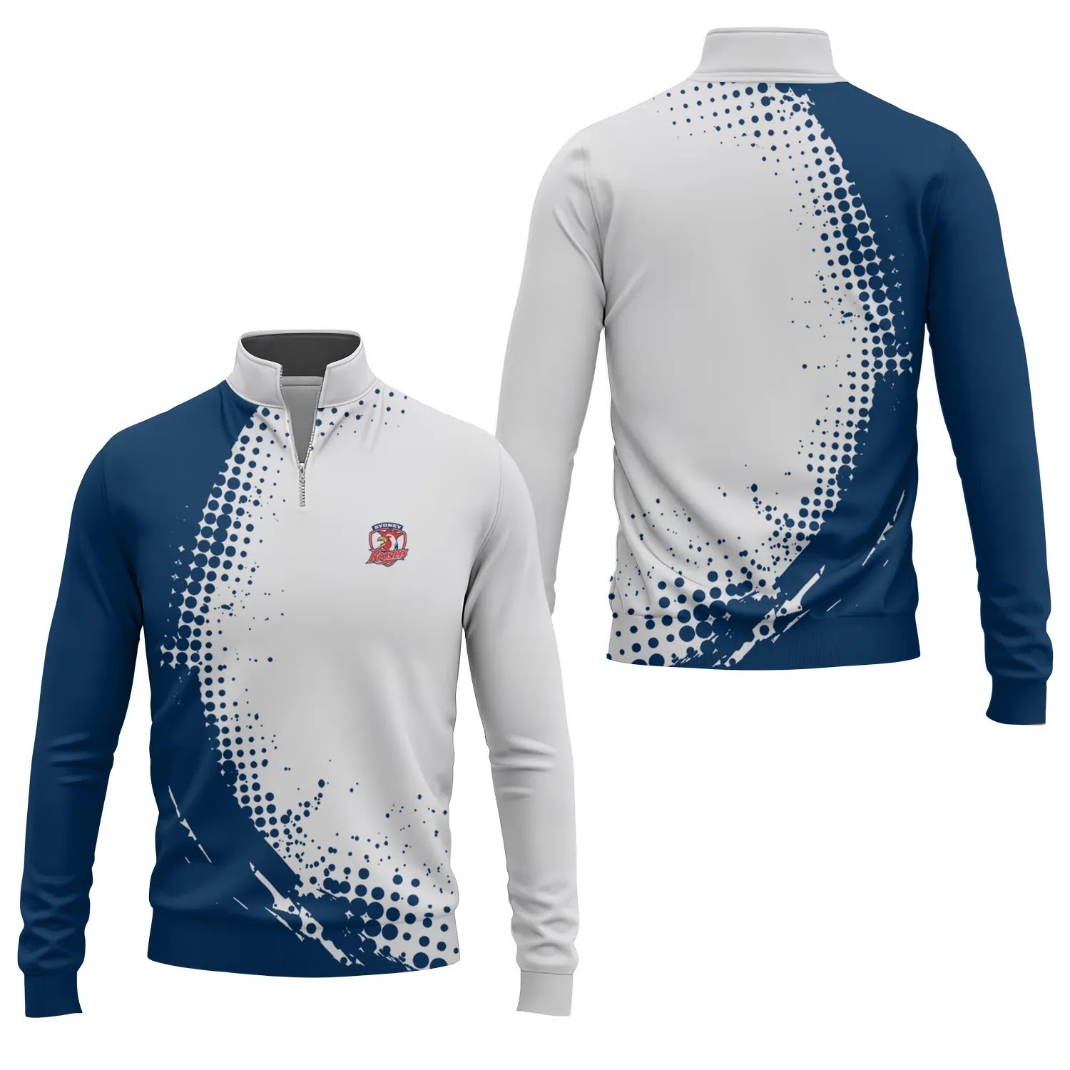 Sydney Roosters Quarter-zip Pullover SC095