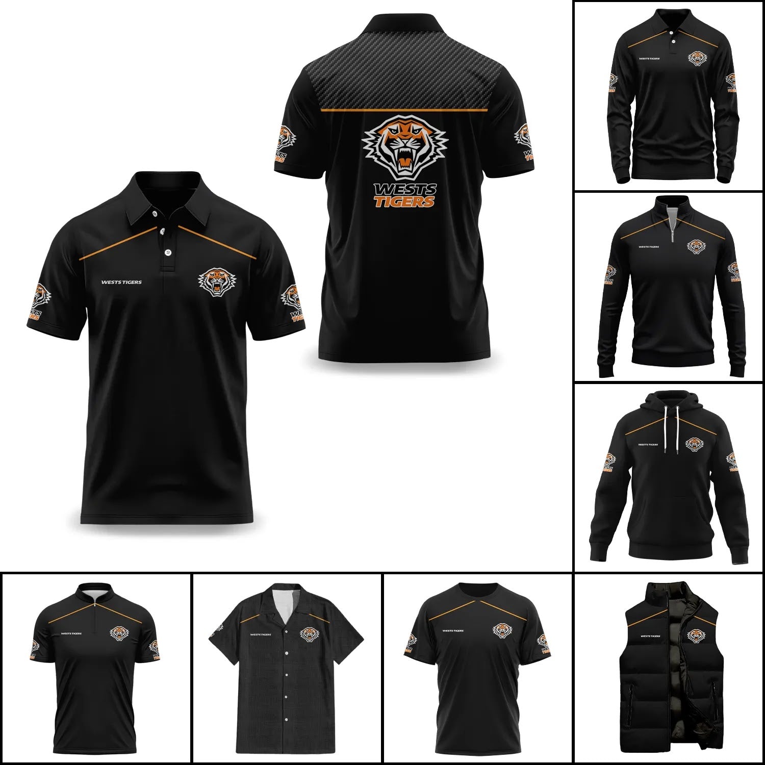 Wests Tigers Apparels SC004