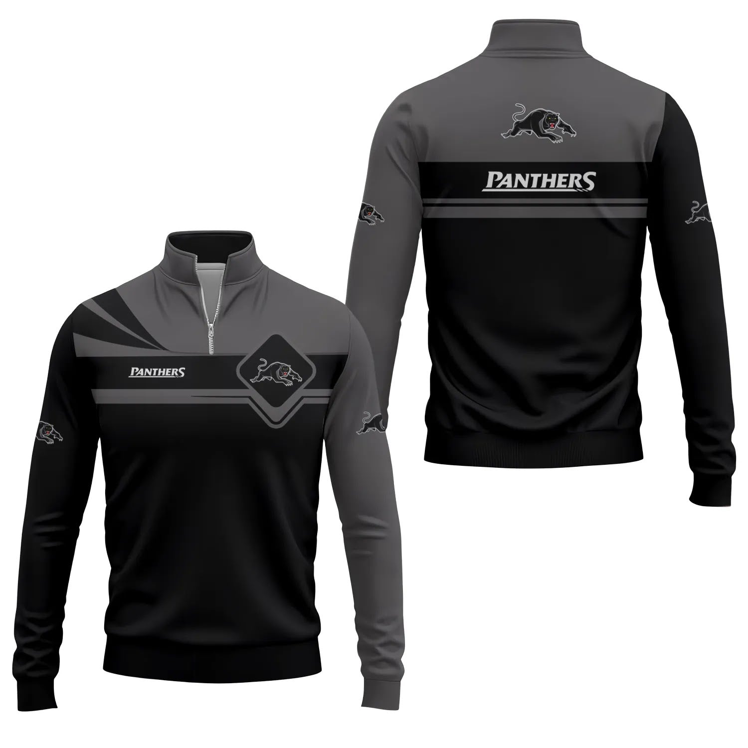 Penrith Panthers Quarter-zip Pullover SC066