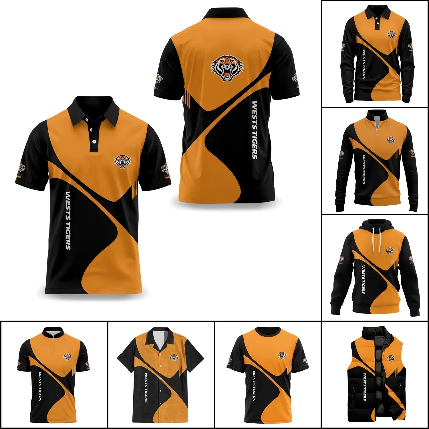 Wests Tigers Apparels SC058