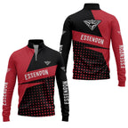 Essendon Bombers Quarter-zip Pullover SC083