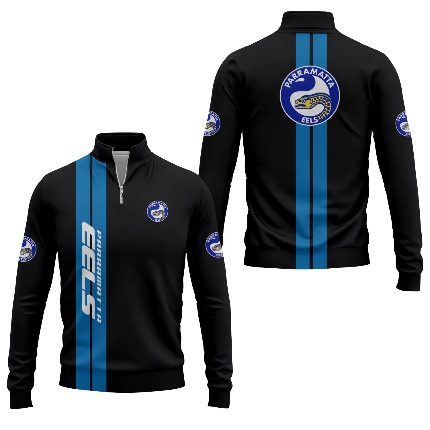 Parramatta Eels Quarter-zip Pullover SC013