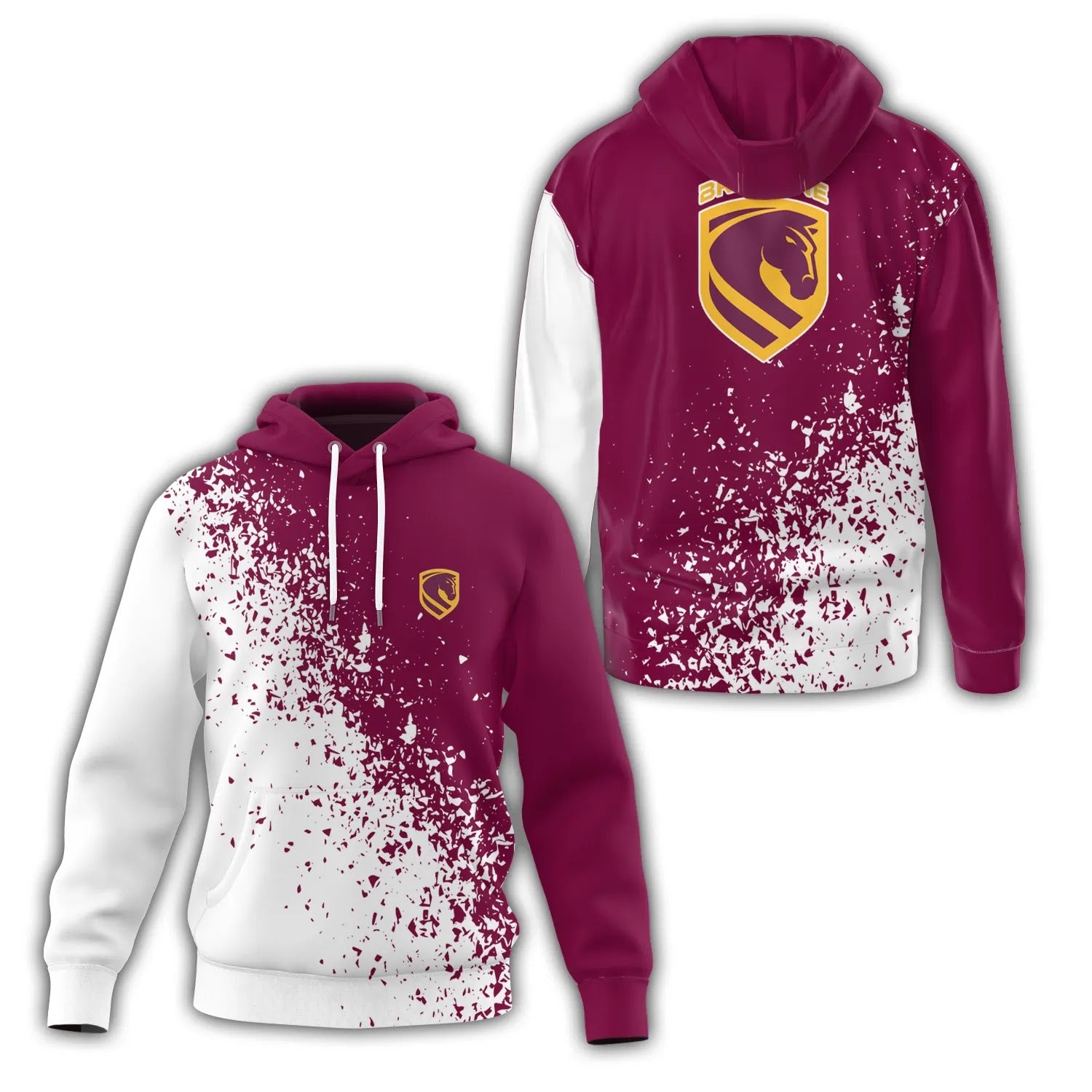 Brisbane Broncos Hoodie SC070