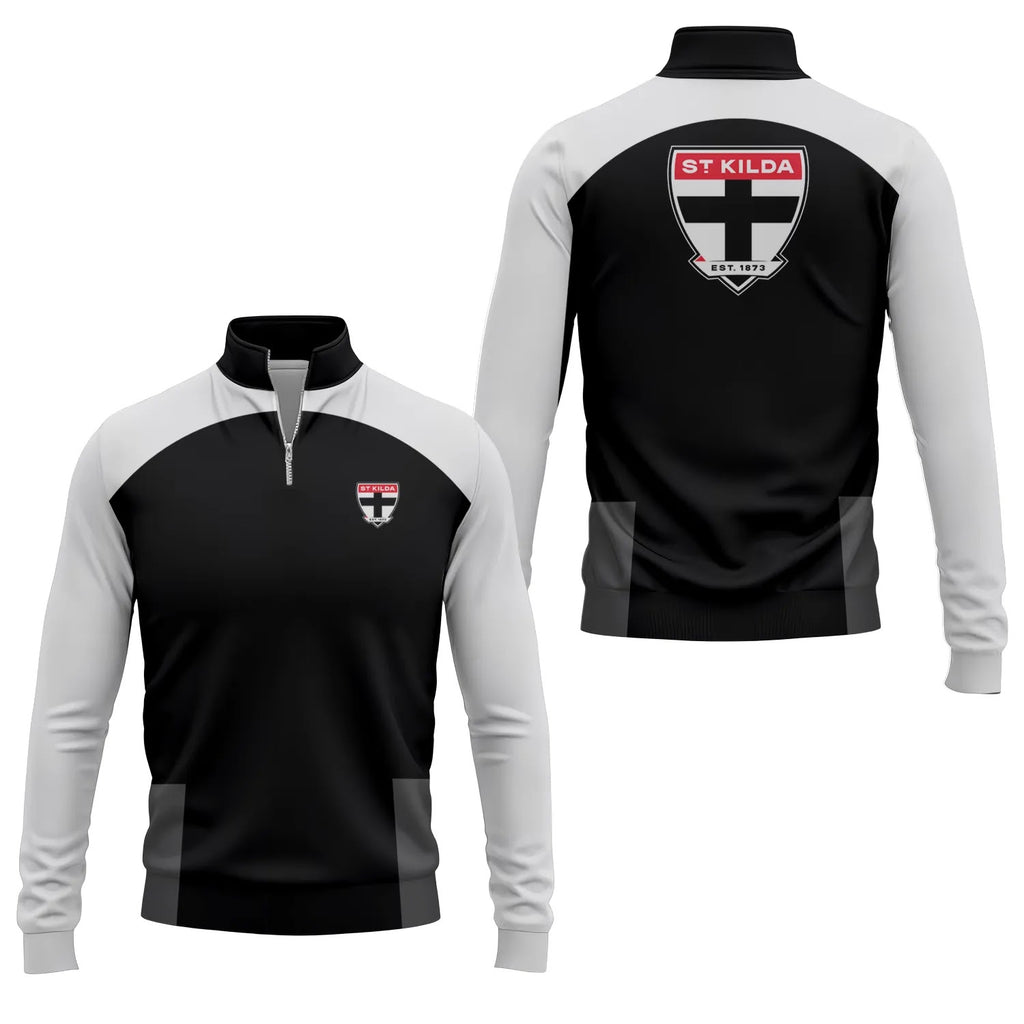 St Kilda Saints Quarter-zip Pullover SC016