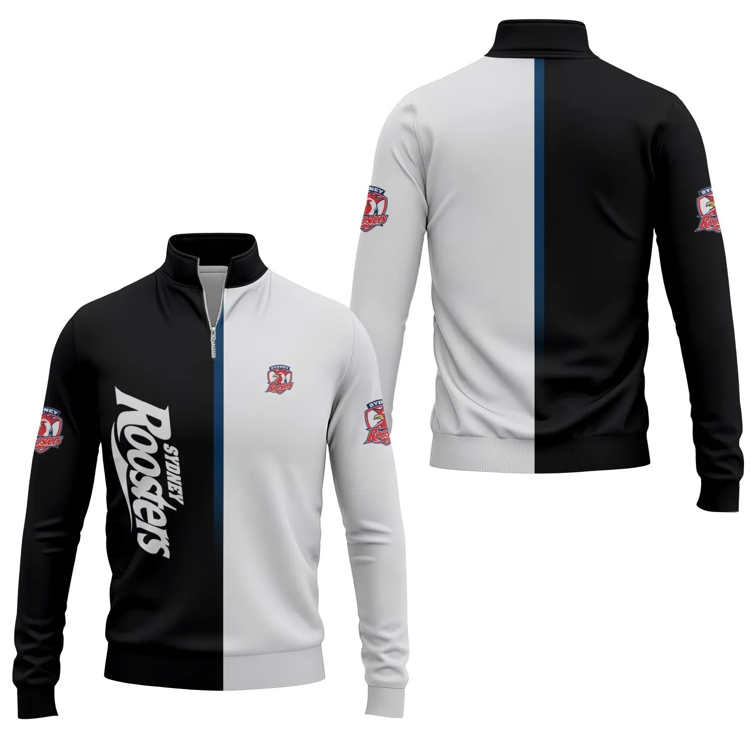 Sydney Roosters Quarter-zip Pullover SC076
