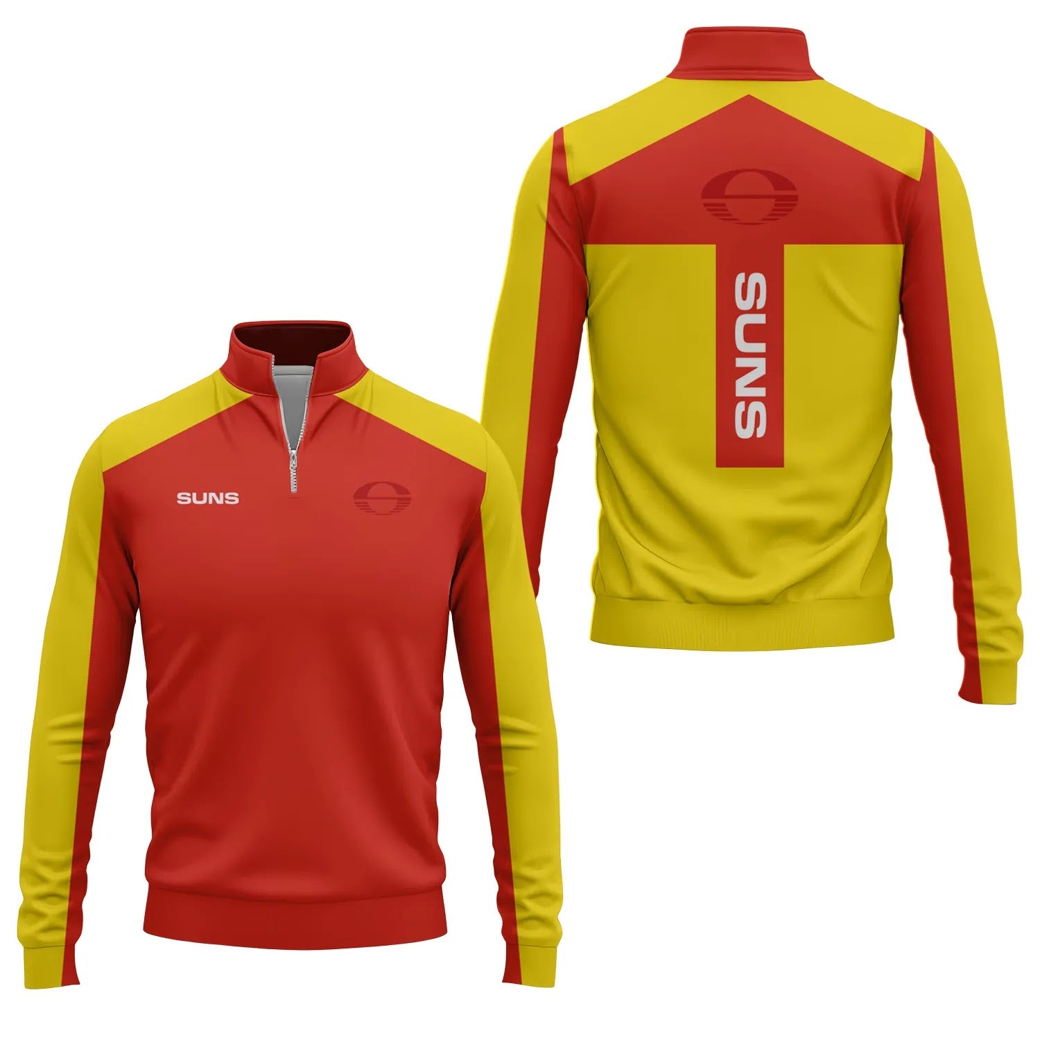 Gold Coast Suns Quarter-zip Pullover SC008