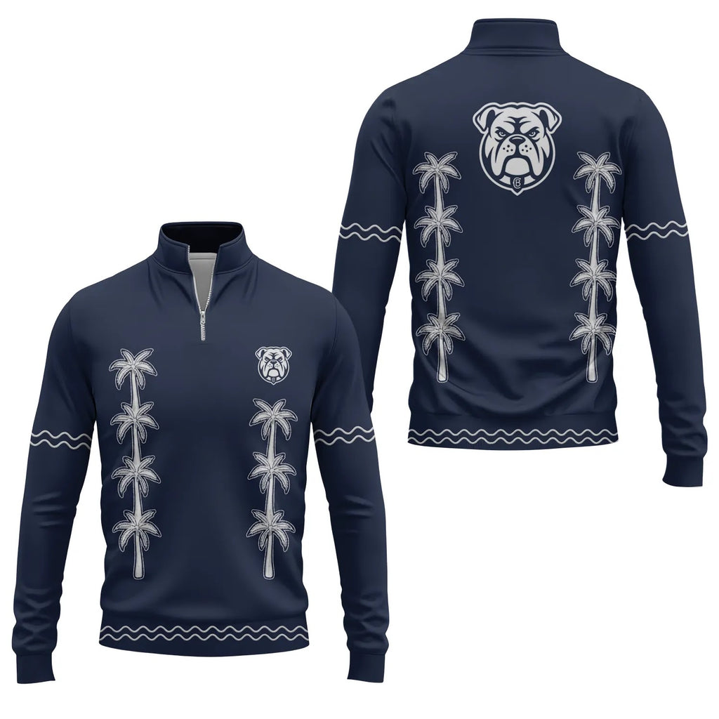Canterbury-Bankstown Bulldogs Quarter-zip Pullover SHW065