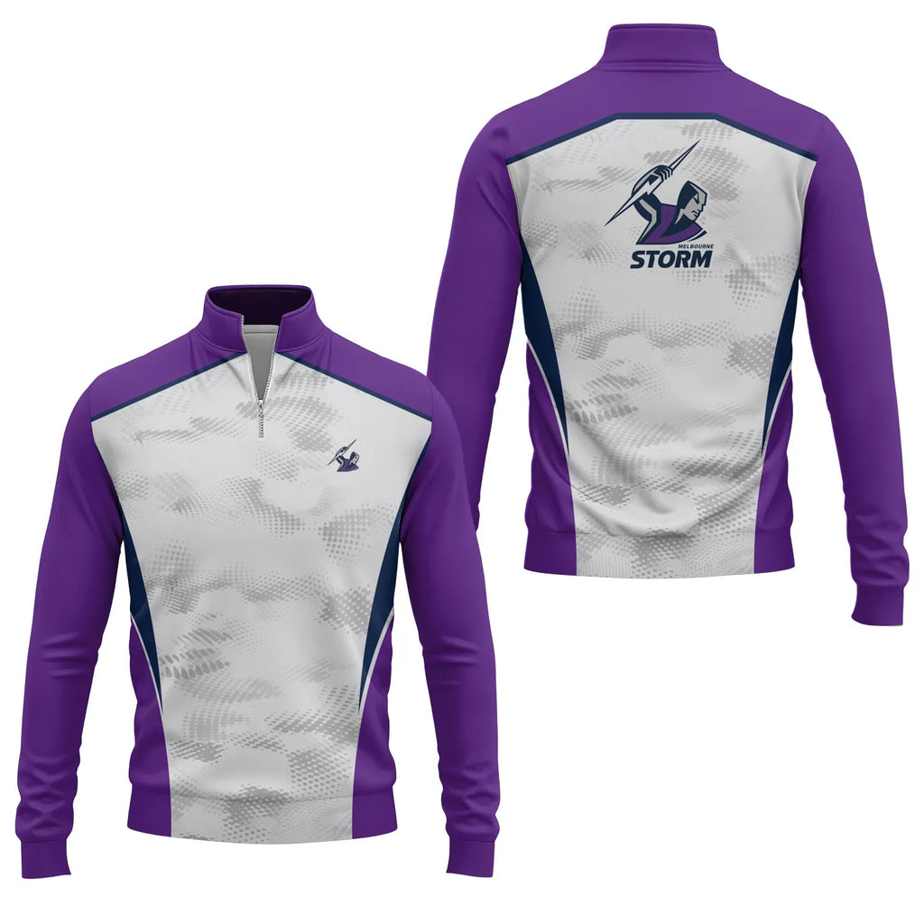 Melbourne Storm Quarter-zip Pullover SC081