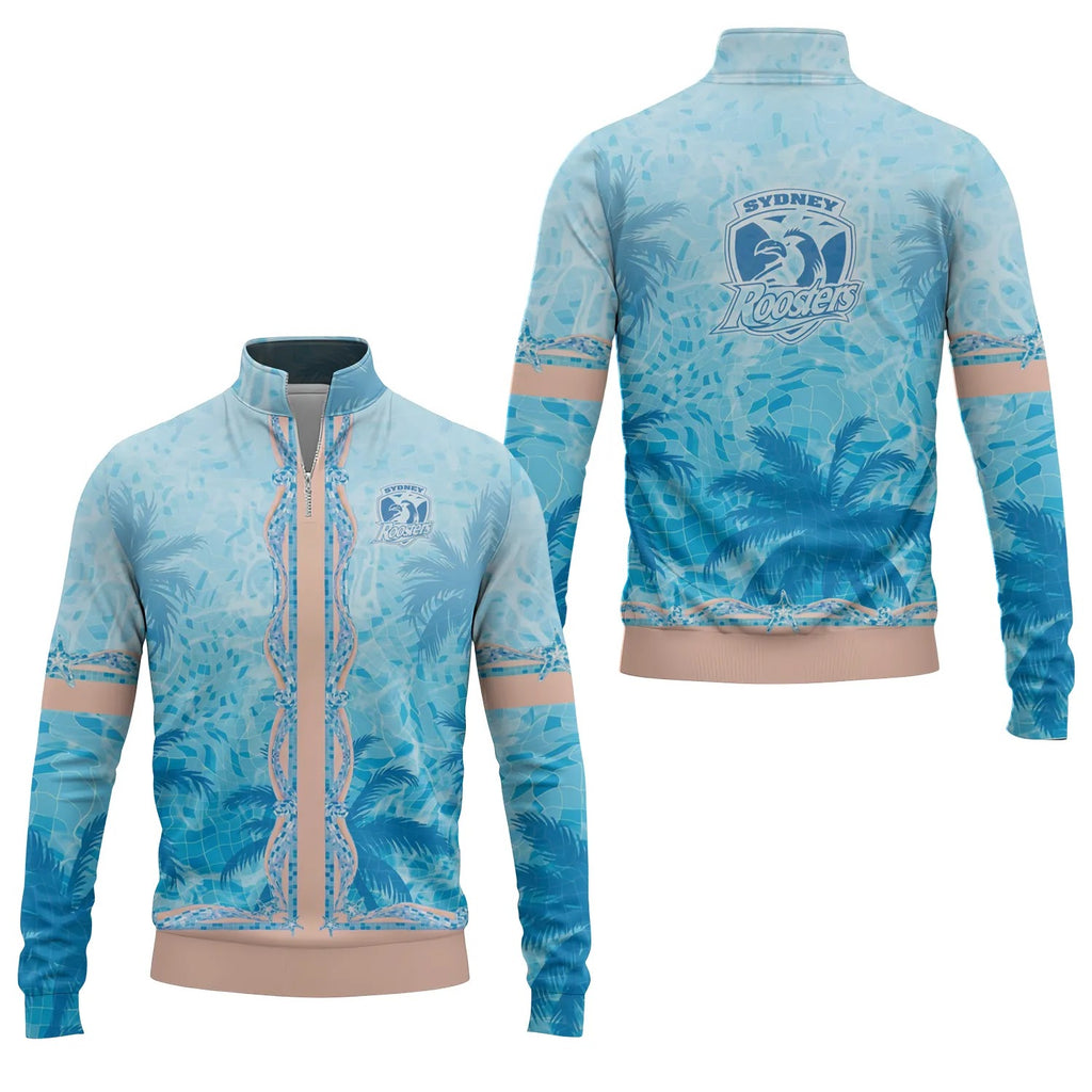 Sydney Roosters Quarter-zip Pullover SHW026