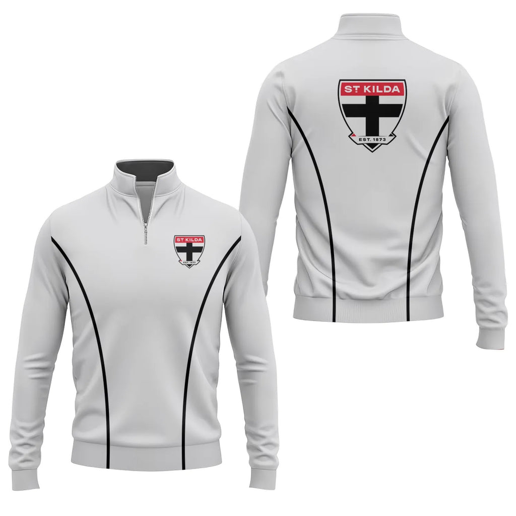 St Kilda Saints Quarter-zip Pullover SC025