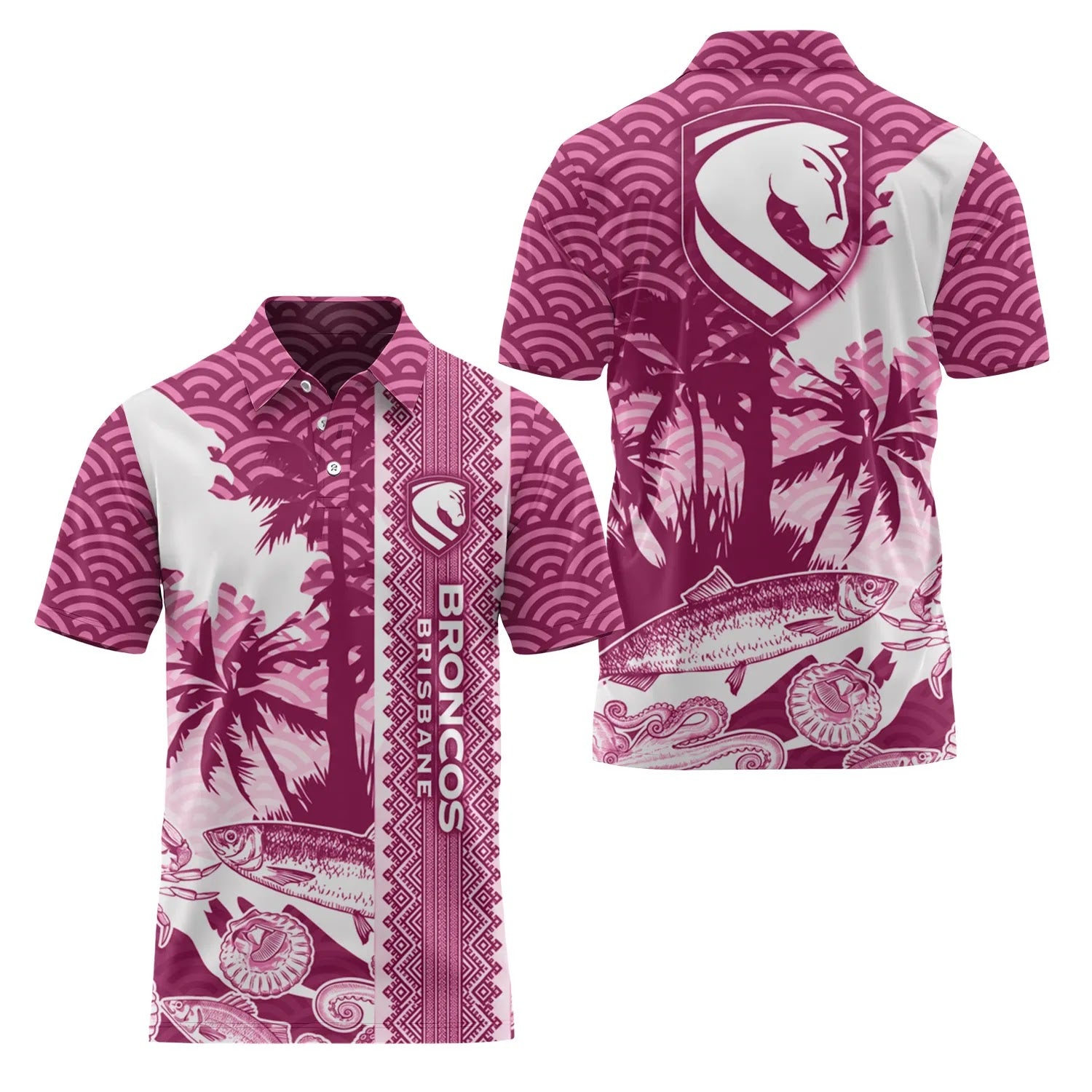Brisbane Broncos Apparels SHW038