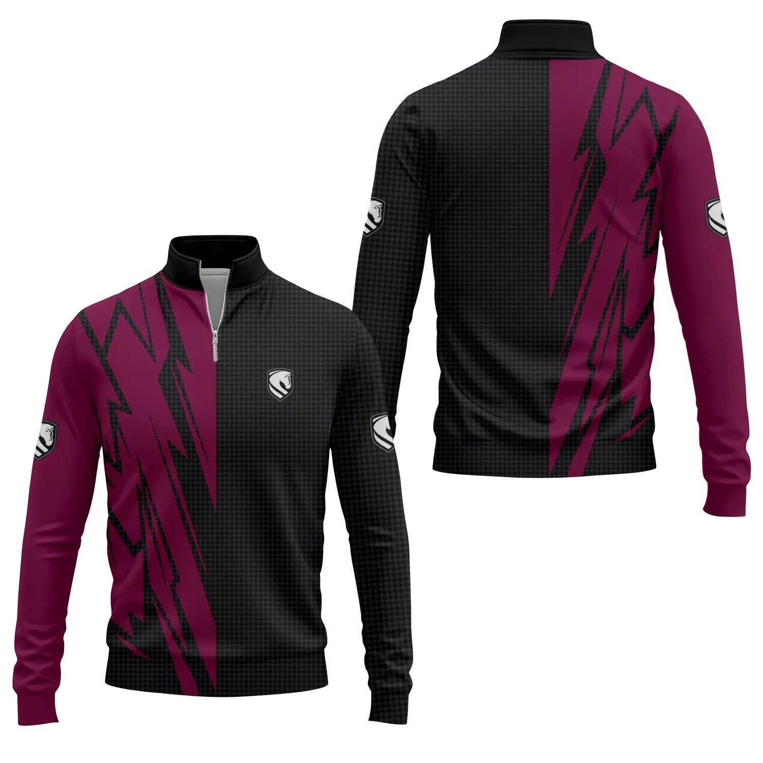Brisbane Broncos Quarter-zip Pullover SC062
