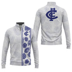 Carlton Blues Quarter-zip Pullover SHW023