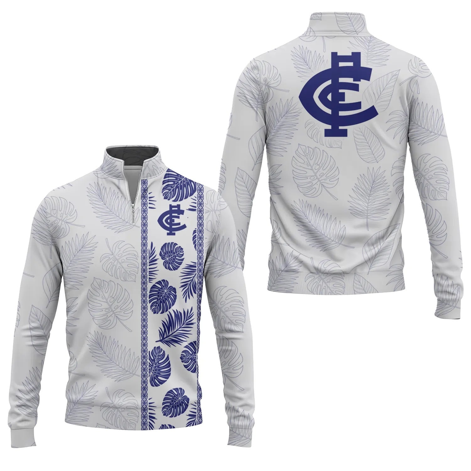 Carlton Blues Quarter-zip Pullover SHW023