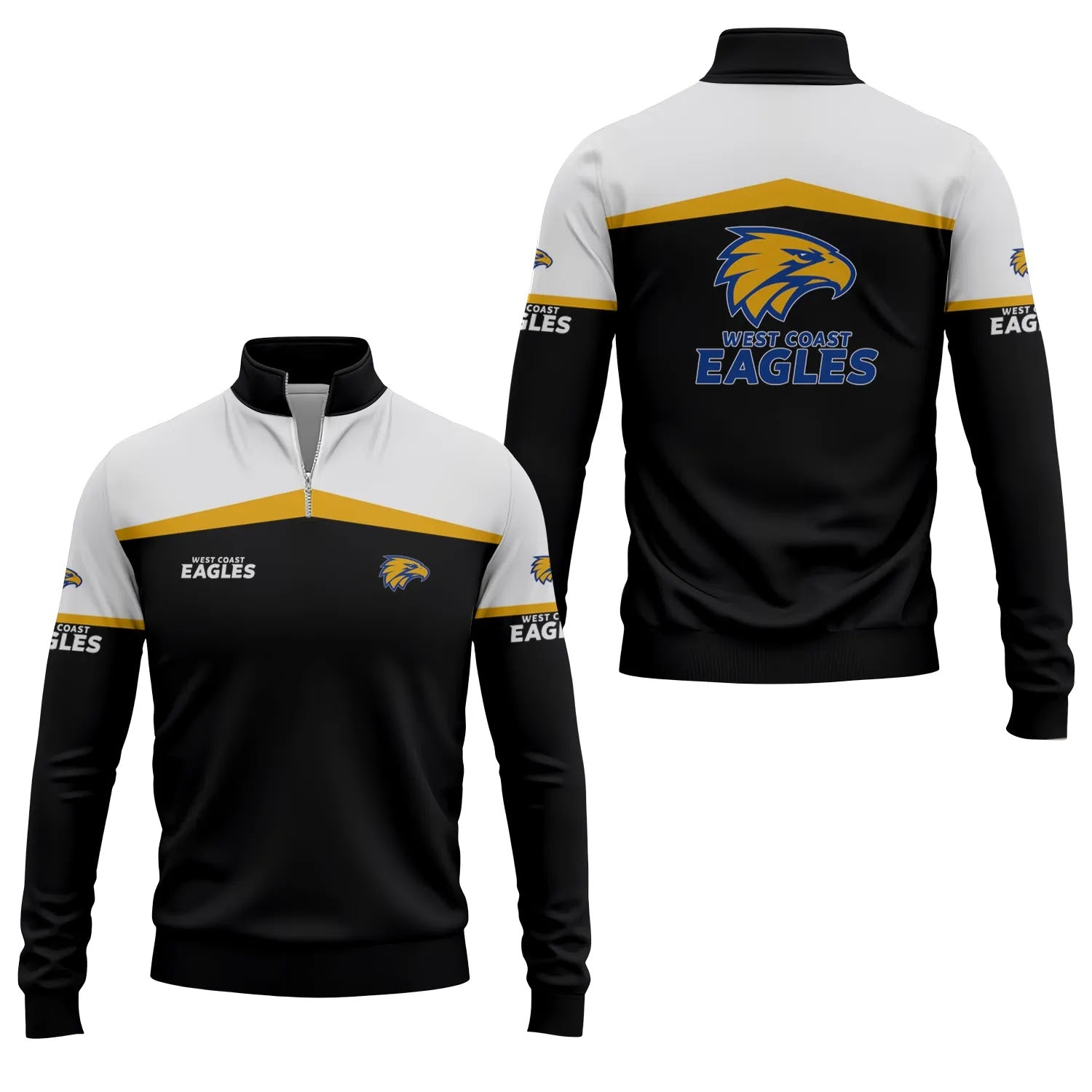 West Coast Eagles Quarter-zip Pullover SC031